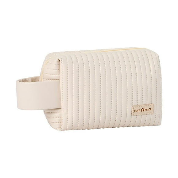 Xihbxyly Bonita Bolsa de Maquillaje, Neceser Portátil, Elegante Neceser con Diseño de Pastel, Ligero y Práctico para Guardar Artículos Esenciales, Versátil para Viajes, Regalo Ideal para Mujeres.