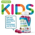 thumbnail image 7 of VITEEY Kids Vitamin D3 Gummies 1000 IU, Kids Immune Support and Bone Health, Berry Flavor, 120 Ct, 7 of 7