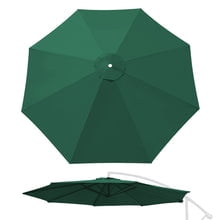 ALUVIERA Replacement Umbrella Canopy for 10ft 8 ribs Cantilever Hanging Umbrella (Canopy Only)