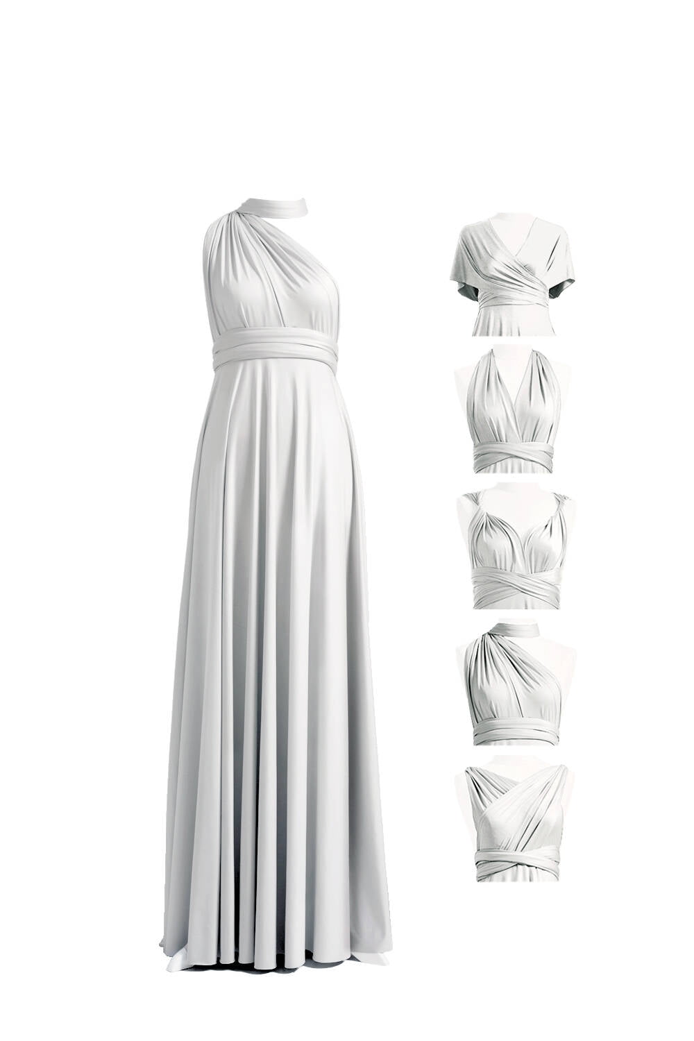 72Styles Infinity Dress with Bandeau Convertible Bridesmaid Dress
