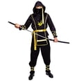 thumbnail image 2 of Men's Golden Dragon Ninja Costume, 2 of 4