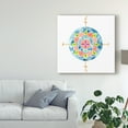 thumbnail image 3 of Trademark Fine Art 'Blue Mandala I' Canvas Art by Rebekah Ewer, 3 of 4