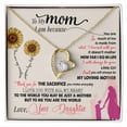 thumbnail image 4 of mom necklace from Daughter, Gift for Birthday, Christmas, mothers day gift for mom, 4 of 7
