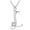 L, variant on YUEHAO Necklaces & Pendants Fashion Women Gift 26 English Letter Name Chain Pendant Necklaces Jewelry O