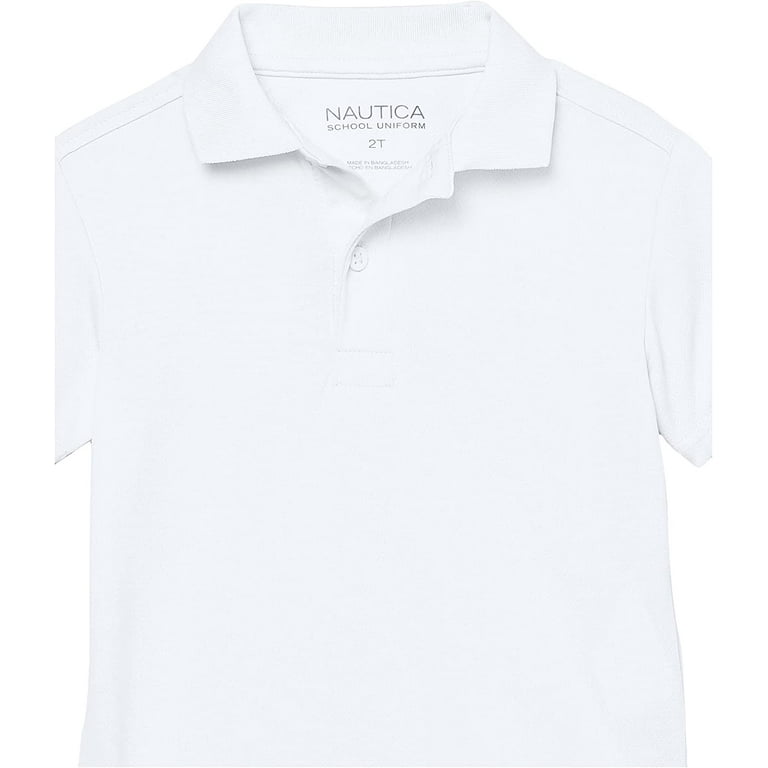 Nautica 100 polyester polo clearance