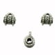 thumbnail image 3 of Joyería De Moda Percha Cuelga Charm Colgantes Espaciadoras Con Plata Paquete De 50, 3 of 4