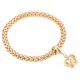 thumbnail image 4 of Conjunto de 3 pulseras de palomitas de maíz Bling Bling oro plata oro rosa, 4 of 14