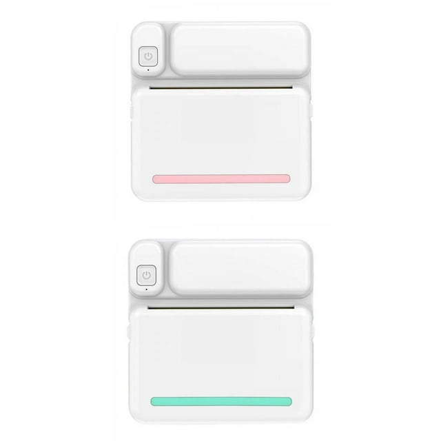 2 Impresora Térmica Portátil para fotografía, , Regalos Inalámbricos, Hugo Mini impresora de fotos