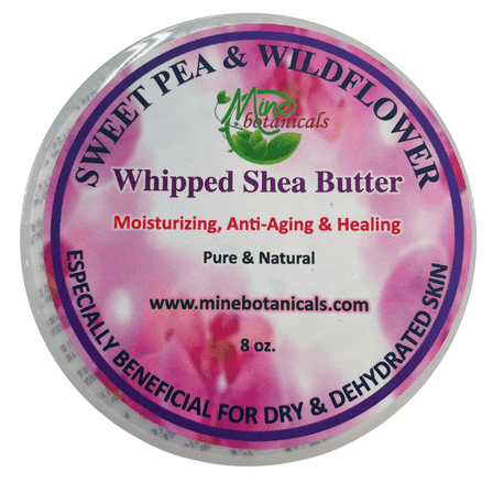 Sweet Pea & Wildflower Whipped Shea Butter 8oz