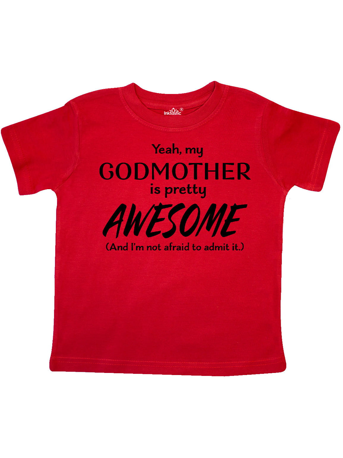 My Godmother in Arizona Loves Me Toddler/Kids Sweatshirt Red 5/6T 