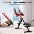 thumbnail image 5 of Ab Machine and Rowing Machine, 4 in 1 Rowing Machines for  with 3 Levels of Workout Resistance, Quiet & Foldable Rower Machine with 3 Adjustable Handle Heights & LCD , Row Machine for, 5 of 6