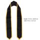 thumbnail image 2 of unbranded Sash De Graduación Honorario Negro De Premium Para Fiesta Y Evento Especial, 2 of 8