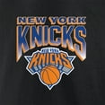 thumbnail image 4 of Men's  Black New York Knicks Block Front T-Shirt, 4 of 4