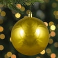 thumbnail image 3 of Northlight 4" Shatterproof Shiny Christmas Ball Ornament - Gold, 3 of 4