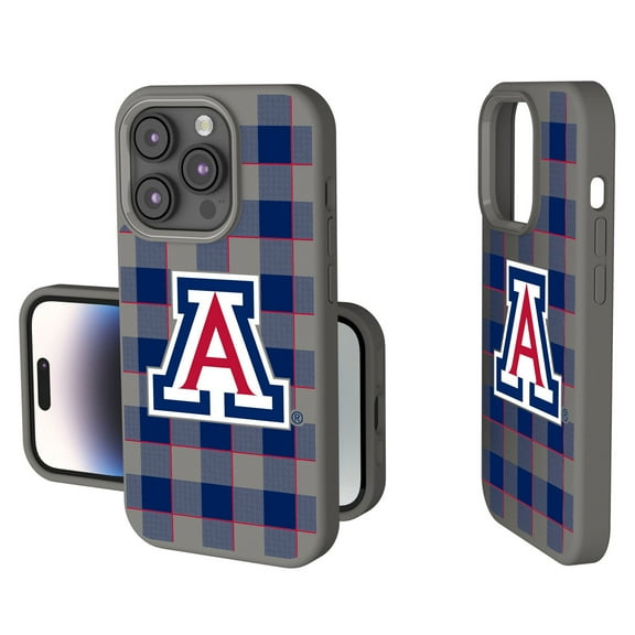 Keyscaper Arizona Wildcats Plaid Soft Touch iPhone Case