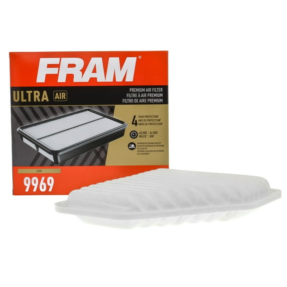 FRAM Ultra Air XGA9969, Premium Engine Air Filter, Replacement Filter for Select Chevrolet and Pontiac Vehicles Fits select: 2005-2010 CHEVROLET COBALT, 2007-2009 PONTIAC G5