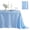 Sky Blue, variant on 60 x 102Inch Satin Tablecloth, White Rectangular Polyester Table Cover for Wedding Party Home Decor