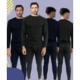 thumbnail image 5 of BROOKLYN VERTICAL Mens 2-Piece Waffle Thermals Set | Long Sleeve Shirt, Pants | Long Johns Waffle Thermal Underwear Base Layer Set for Cold Weather, 5 of 7