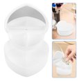 thumbnail image 5 of PTOOTP White Heart Shaped Double Layer Jewelry Box With Mirror Kids Hair Tie Cosmetic Storage Case, 5 of 8