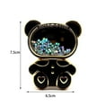 thumbnail image 6 of Huanledash Phone Stand with Mirror 360 Degree Rotation Shiny Glitter Cartoon Bear Phone Desk Steady Stand Holder Mobile Phone Accessories, 6 of 8