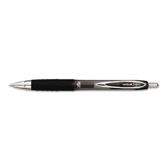 Uni-Ball UBC 0.7 mm Stylo Gel Rétractable 36BX Signo 207 Pack Valeur