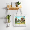 thumbnail image 5 of Salouo Cartoon Mushroom House for Plush Underarm Bag,Soft Tote Bag Ladies Fluffy Shoulder Bag Women Furry Tote Bag Plush Handbag for Autumn and Winter, 5 of 7