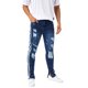 thumbnail image 4 of Txlixc Pantalones vaqueros ajustados para hombres Txlixc moda, 4 of 8