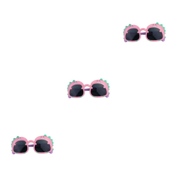Gafas de sol para niños Sonducket dinosaurio estilo anteojos Rosa
