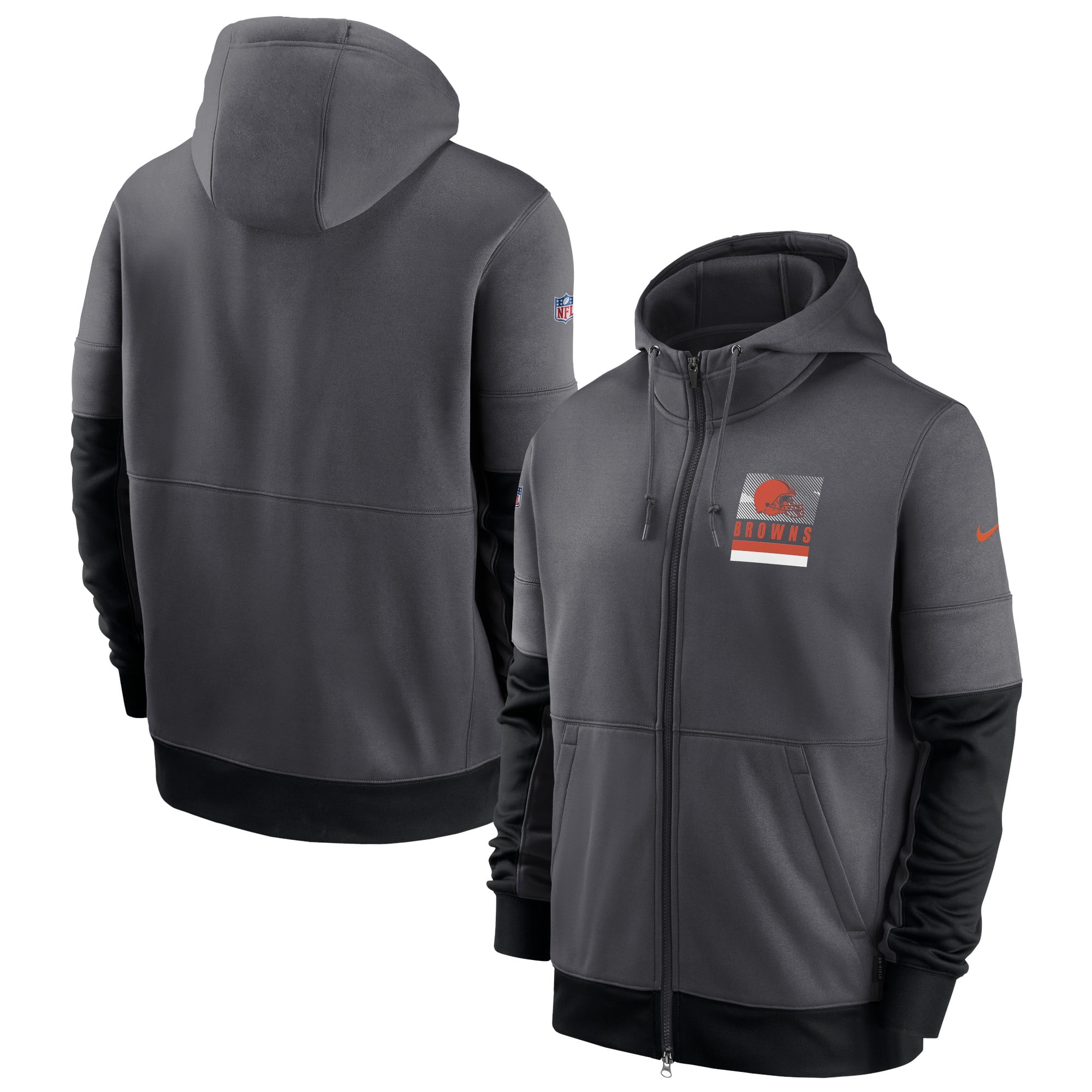 Browns sideline hoodie Clearance