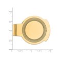 thumbnail image 2 of Gold Plated Sterling Silver Rounded Money Clip, 2 of 3