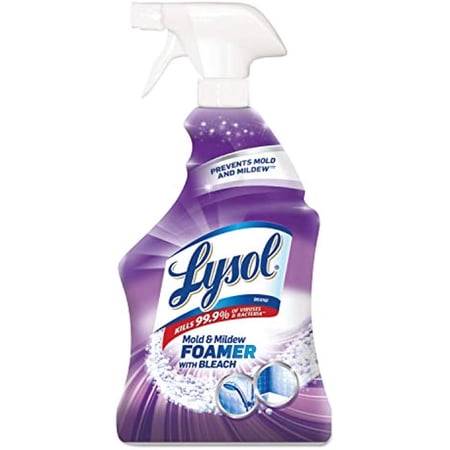 Lysol 78915Ea Mold & Mildew Remover With Bleach, Ready To Use, 32Oz Spray Bottle