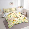 thumbnail image 3 of Feelyou Farm Sheep Animal Twin Bedding Sets 7-Piece, Sunflower Plant Bedding Comforter Set, 3 of 8