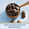 thumbnail image 2 of GHIRARDELLI Dark Chocolate Flavored Melting Wafers - 10oz, 2 of 5