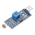 thumbnail image 1 of Módulo de Sensor Fotosensible Detección de Intensidad de Luz Digital DC 3.3-5V para Arduino UNO 1PCS, 1 of 3