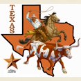 thumbnail image 3 of CafePress - Texas Cowboy & Longhorn Ash Grey T Shirt - Men's Classic Graphic T-Shirt, 3 of 4