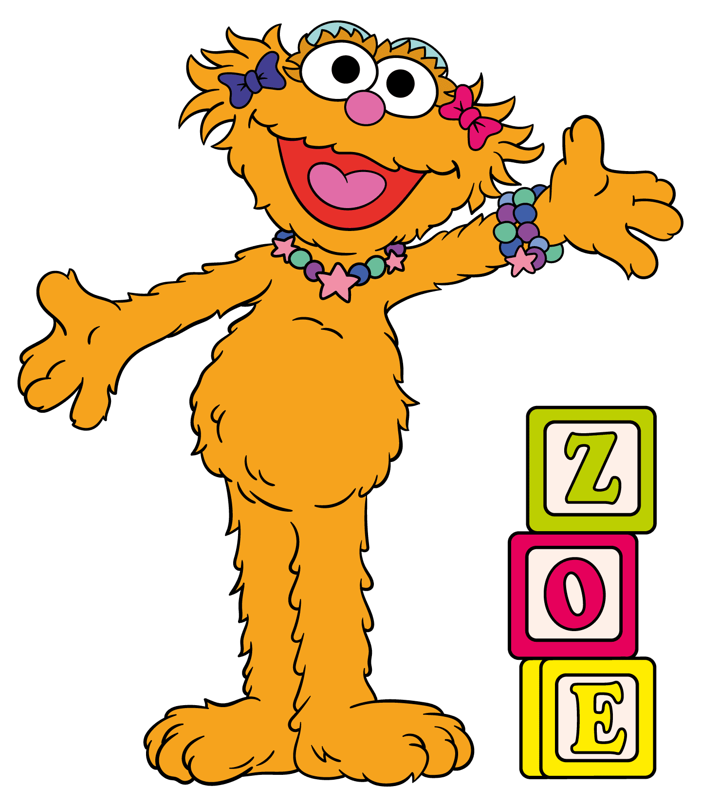 zoe sesame street