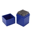thumbnail image 1 of 36 Uds sellos de letras letras en inglés números Metal cuero acero al carbono herramientas de estampado de joyería, 1 of 5