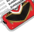 thumbnail image 3 of Red Hero Inspired Car Windshield Sunshade Universal Fit, 3 of 6