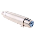 thumbnail image 2 of Conector XLR de a conector RCA Phono Adaptador de sonido mezclador de micrófono Baoblaze xlr hembra a rca hembra, 2 of 7