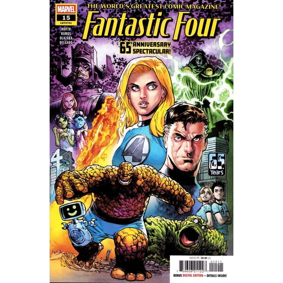 Fantastic Four (8th Series) #15 VF ; Marvel Comic Book