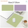 thumbnail image 1 of [SerendipiaEC] Do-side Portable Large Mouse Pad Gamer Waterproof PU Leather Suede Desk Mat, 1 of 4