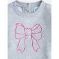 thumbnail image 2 of Wonder Nation Baby Girls' Embroidered Dress with Diaper Cover, 2-Piece, Sizes 0/3M-24M, 2 of 3