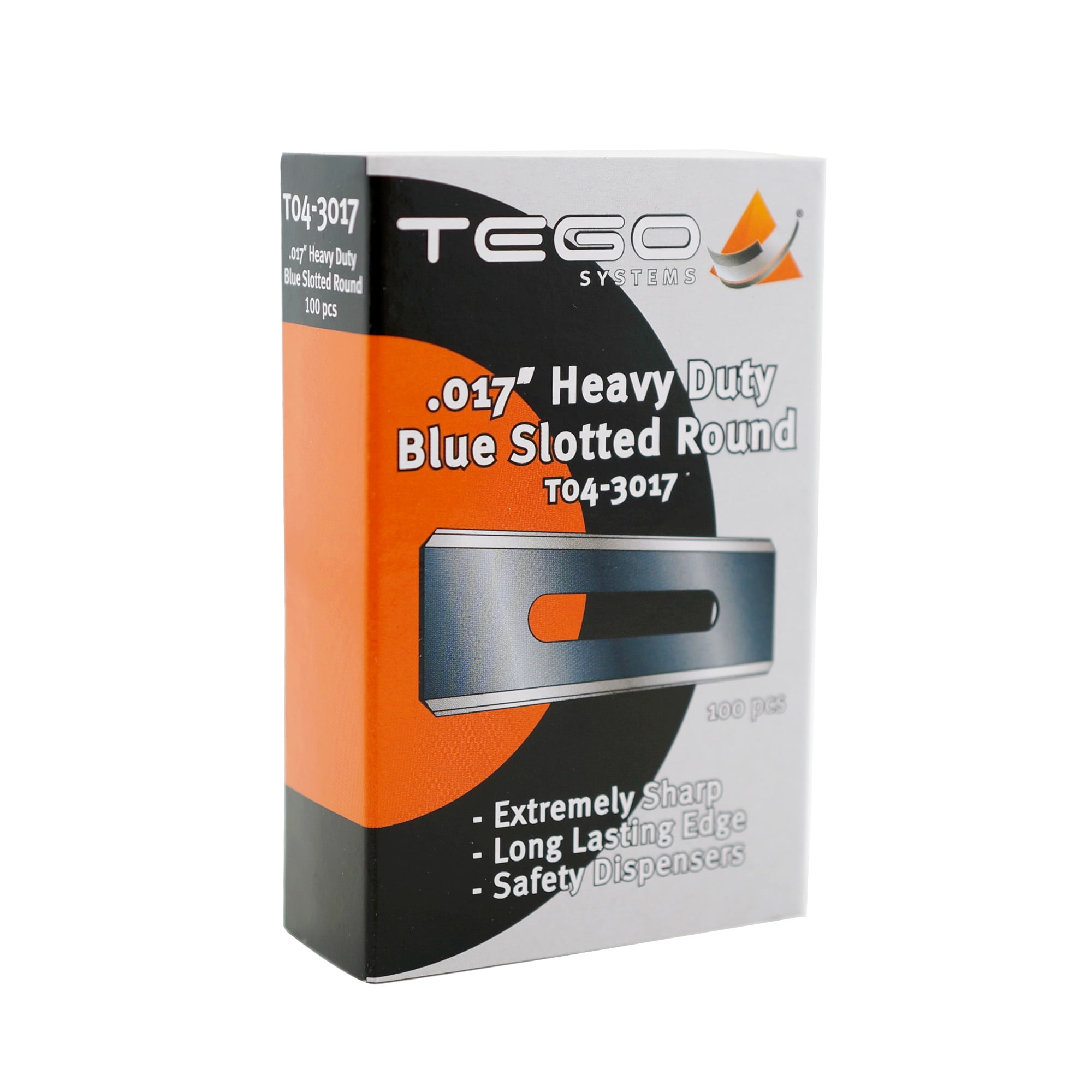 Tego Systems T04-3017 Round Corner Slotted Carpet Blades