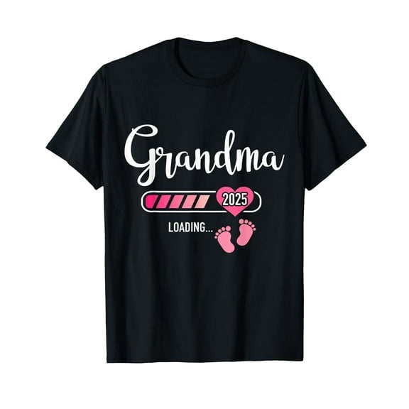 Grandma 2025 loading for pregnancy announcement T-Shirt