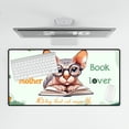thumbnail image 4 of Sphynx Mother Book Lover Living That Cat Mom Life Happy Mother's Day Desk Mat Full Keyboard Mouse Pad Cat Lover Kitten Owner Gifts Idea Large Mousepad - 03004, 4 of 5