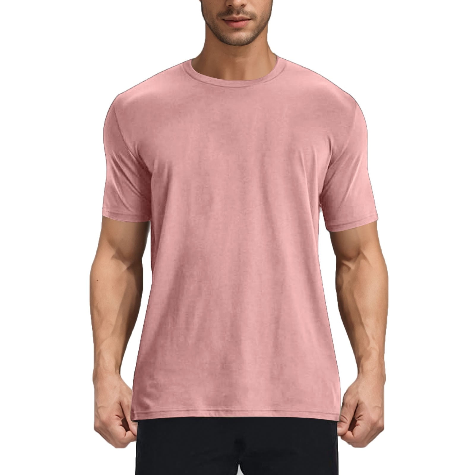 Maplenight Men's T Shirt Short Sleeve Crew Neck T-Shirt Casual