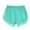 Mint Green, variant on Women's Yoga Athletic Shorts Cotton Casual Elastic Waist Dolphin Hem Dance Gym Workout Shorts Summer Beach Clothes