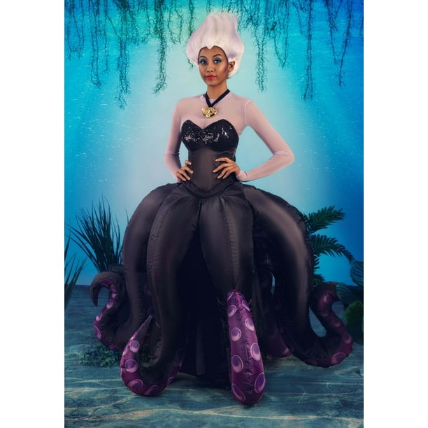 Disguise Limited Disney Little Mermaid Prestige Womens Ursula Costume Black Small