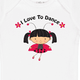 thumbnail image 4 of Inktastic I Love to Dance Ladybug Girls Baby Bodysuit, 4 of 5