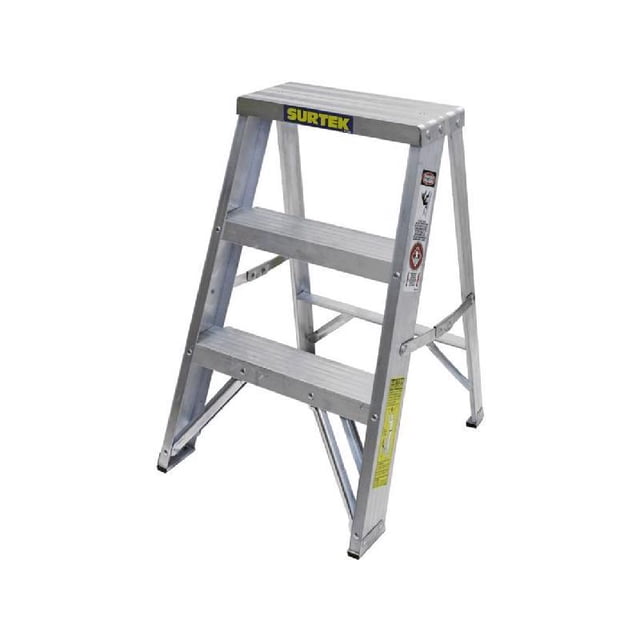 Taburete tijera 2 escalones - Codigo: TT2 - Marca: Surtek Urrea TT2